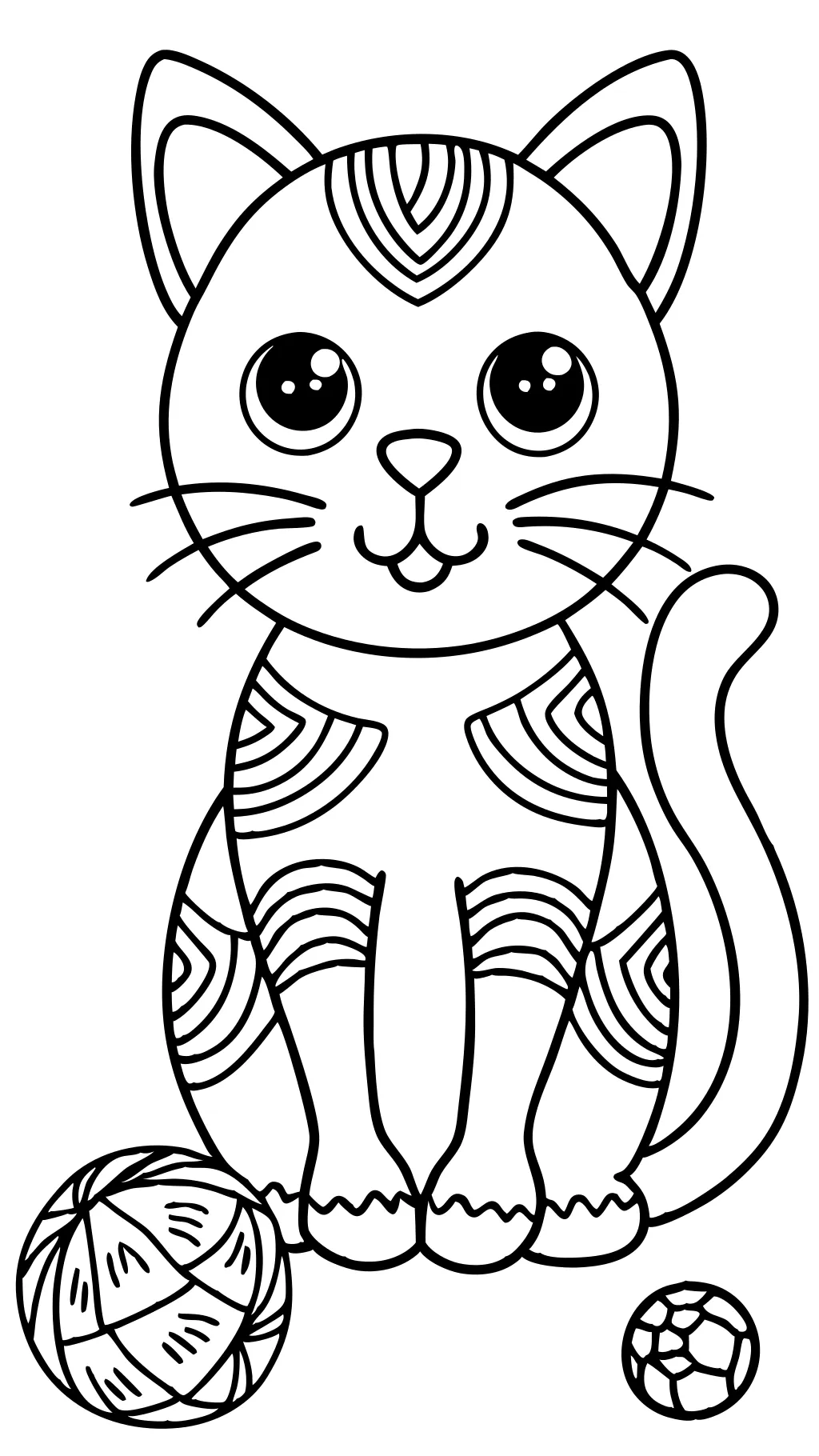 cat coloring pages free printable